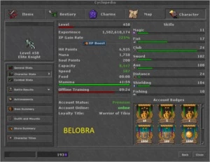 EK 460 + 2 RP 200+ E MAKERS - Tibia