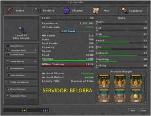 EK 460 + 2 RP 200+ E MAKERS - Tibia