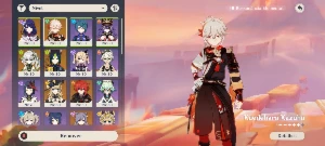 Conta de Genshin AR55 + 5 e 4 estrelas - Genshin Impact