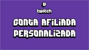 Conta Twitch Personalizada - Redes Sociais