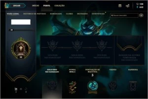 Conta Level 30 com 20 champ - League of Legends LOL