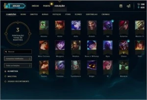 Conta Level 30 com 20 champ - League of Legends LOL