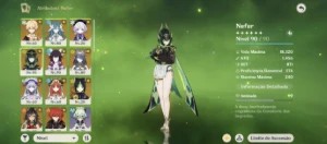 Nefer + Bis, Columbina, Vodyanitsa, Lauma C1, Nilou, Etc... - Genshin Impact