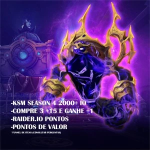 Mítica +15 - WOW - S4- M+15 - EQUIPE O SEU CHAR COM A GENTE! - Blizzard