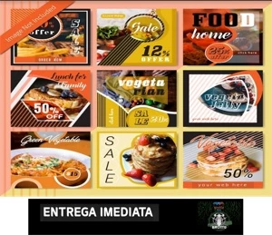 Pacote 1.030 Posters para Midias Sociais - Serviços Digitais