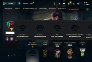 Conta Unranked com 130 Champs e 140 Skins + 1 Prestigio - League of Legends LOL