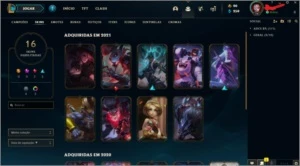 conta platina 3 - League of Legends LOL