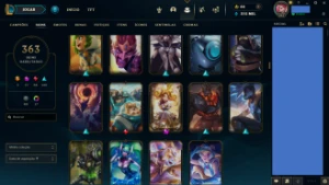 Conta League Of Legends 850+ Com Skins Raras LOL