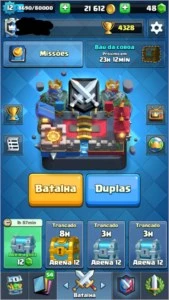 Conta clash royale desafiante II xp12 Record 4868 trofeus