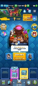 Conta Brawl stars + Clash Royale!!