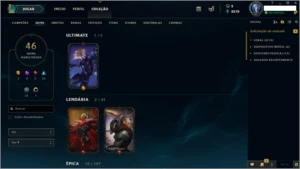 Conta Lol - League of Legends