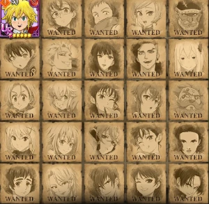 Conta 7DS Grand Cross – 17M CC Box – Banner Atual FECHADO – - Seven Deadly Sins
