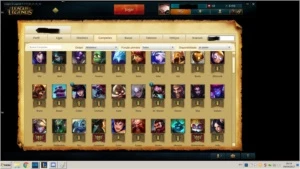 vendo conta league of legends LOL