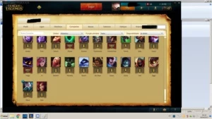 vendo conta league of legends LOL