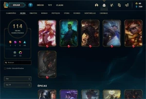 Conta League Of Legends LOL