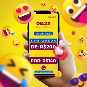 100.000 Mil Likes Para Publicação No Instagram Sem Quedas ❤️ - Redes Sociais