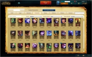 Conta League of Legends Diamante V + Skins LOL