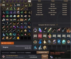 Vendo conta Bdo SA 3 char level 61, +5b silver - Black Desert