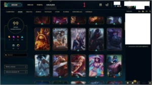 Conta League of legends LOL