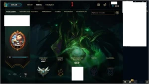 Conta League of legends LOL