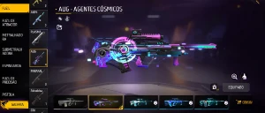 Conta ff com skins e armas - Free Fire