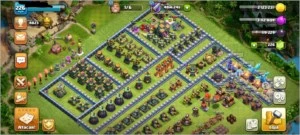 Clash of Clans Cv14 full (menos armadilhas e muros)