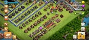 Clash of Clans Cv14 full (menos armadilhas e muros)