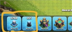 Clash of Clans Cv14 full (menos armadilhas e muros)