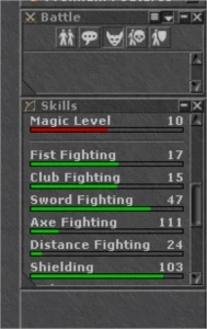 Knight Rowana Pvp level 324 skills 111/103 ml 10 com rk !!! - Tibia