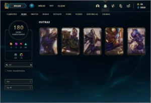 Conta D3 com 2,7kk de Kalista  e 1,5kk de Yasuo ( MAIN ADC ) - League of Legends LOL