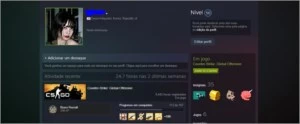 conta cs:go global prime - Counter Strike