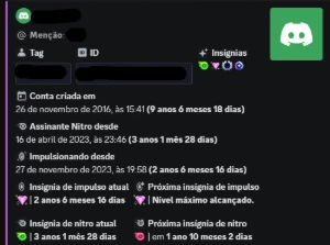 Conta Discord Boost Up Lv9 - Olha A Descrição