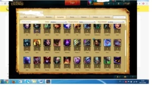 Conta lol 35 campeões, runas, Unranked, 1 skin - League of Legends