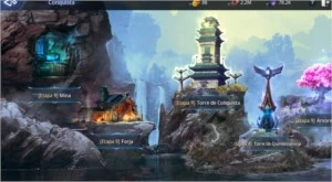 Conta mir4 lvl 61 64k power 26%de mineração