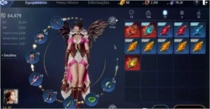 Conta mir4 lvl 61 64k power 26%de mineração