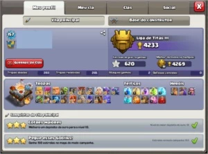 Clash of Clans cv 11 .