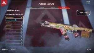 Conta Apex com Herança Wraith - Apex Legends