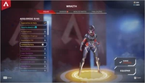 Conta Apex com Herança Wraith - Apex Legends