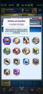 CONTA LV 14 TOP, PAREI COM O GAME - Clash Royale