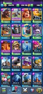 CONTA LV 14 TOP, PAREI COM O GAME - Clash Royale