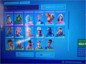 Conta fortnite com salve o mundo, barata para sair rapido