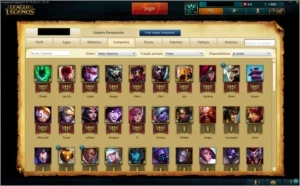 Account League Of Legends Ouro V LOL