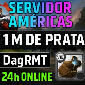 1M De Prata Albion Online - Américas