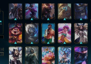 Conta lol lvl 575 main yasuo quase todas skins - League of Legends