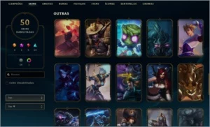 Conta LOL + Valorant - League of Legends