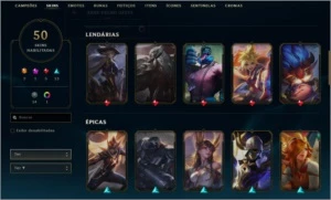 Conta LOL + Valorant - League of Legends