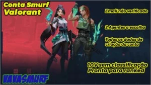 CONTA VALORANT UNRANKED  SMURF