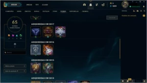 CONTA LOL GOLD - League of Legends