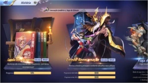 CONTA DE SAINT SEIYA AWAKENING 100% DOS CAVALEIROS SSA