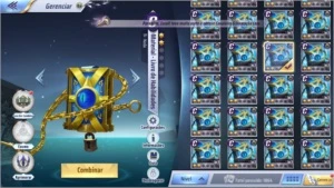CONTA DE SAINT SEIYA AWAKENING 100% DOS CAVALEIROS SSA
